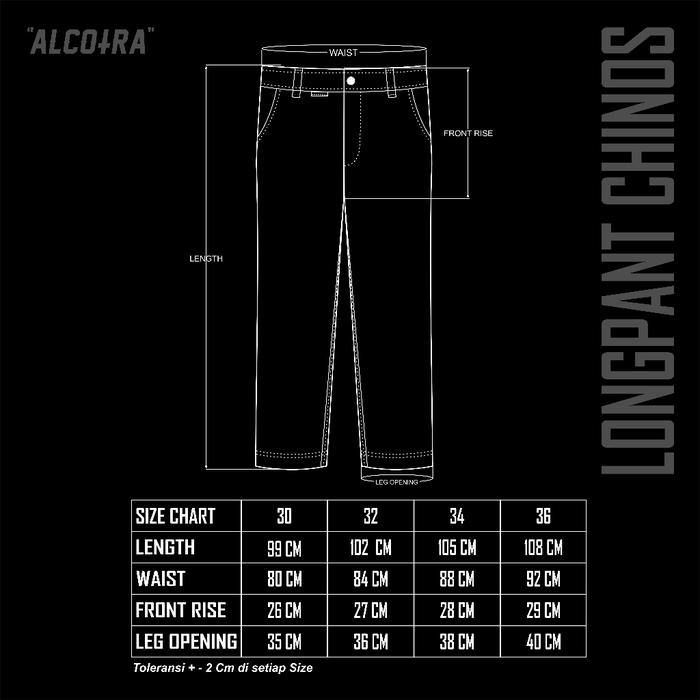 Promo Lp C Navy // Long Pants Chino Navy // Celana Panjang Chino Alcotra Terlaris