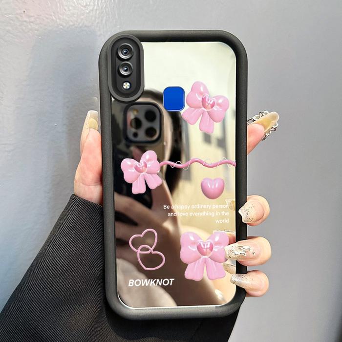 Casing Hp Untuk VIVO Y95 Y93 Y93s Y91 Y91i Y91C Y90 Y1s Y81 Y81i Y81s Y83 Case Casing Cermin Softcas