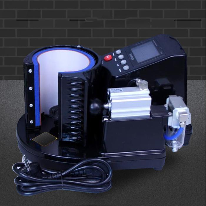 ST-110 Mesin Press Mug Pneumatik Mesin Cetak Mug Termal Digital 2D