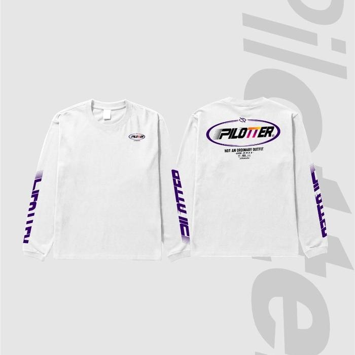PILOTTER KAOS DEGREES NEW LENGAN PANJANG KAOS ORIGINAL FREE STIKER FREE GANCI - PLTR-020