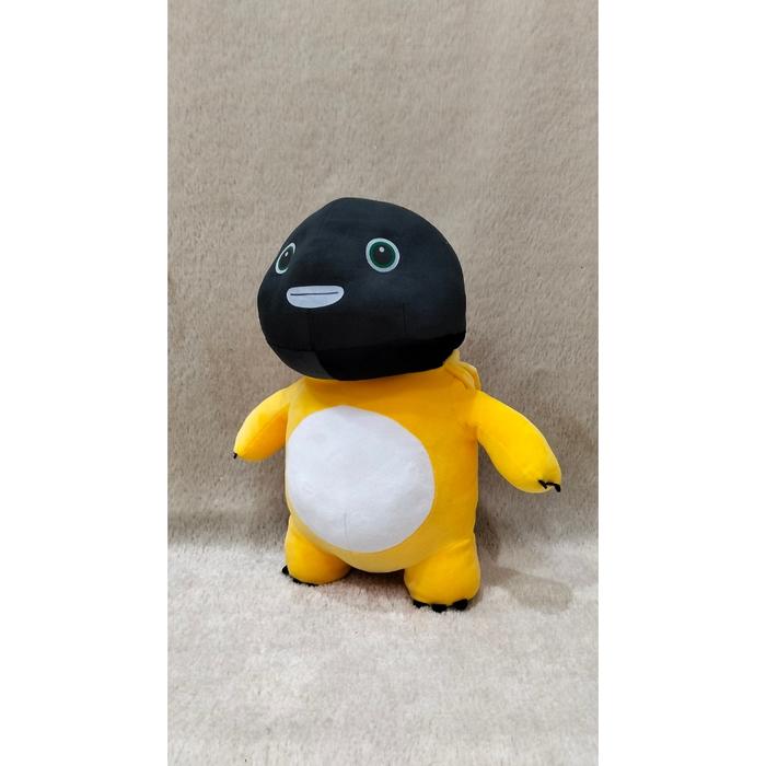Boneka Dino Naloong Black Hoodie - Boneka Standing Dino Naloong Hoodie