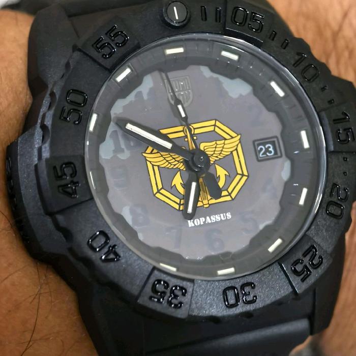 jam luminox 350.BO.KO Kopassus limited edition model terbaru