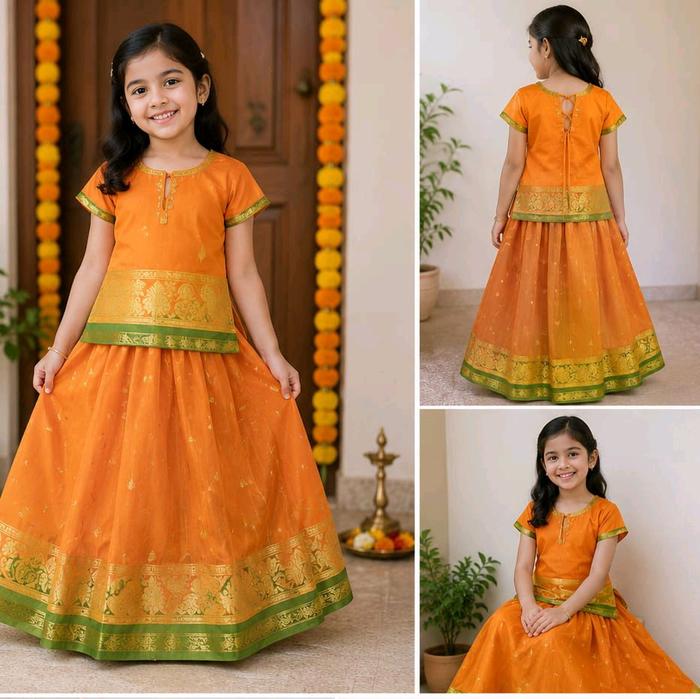 Preloved Lehenga Set Anak - Baju India Set Anak