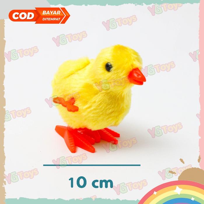 YGtoys Mainan Boneka Anak Ayam Kuning Lucu Seru Berjalan Pet Chicken Toy