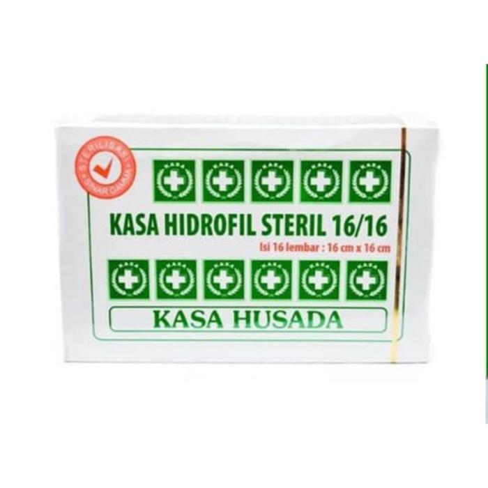 Kasa Hidrofil Steril 16X16 Kasa Husada L Kasa Steril Hidrophile