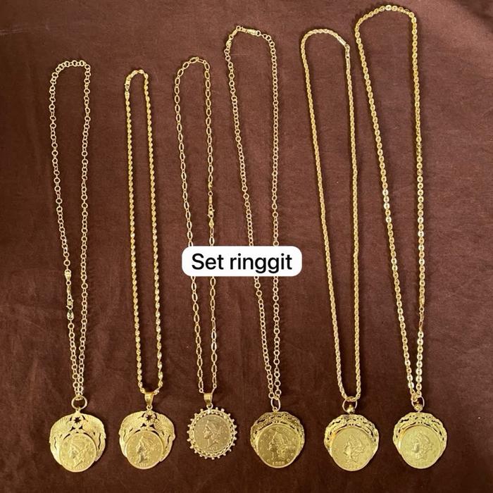LIONTIN RINGGIT SET TEMPAHAN