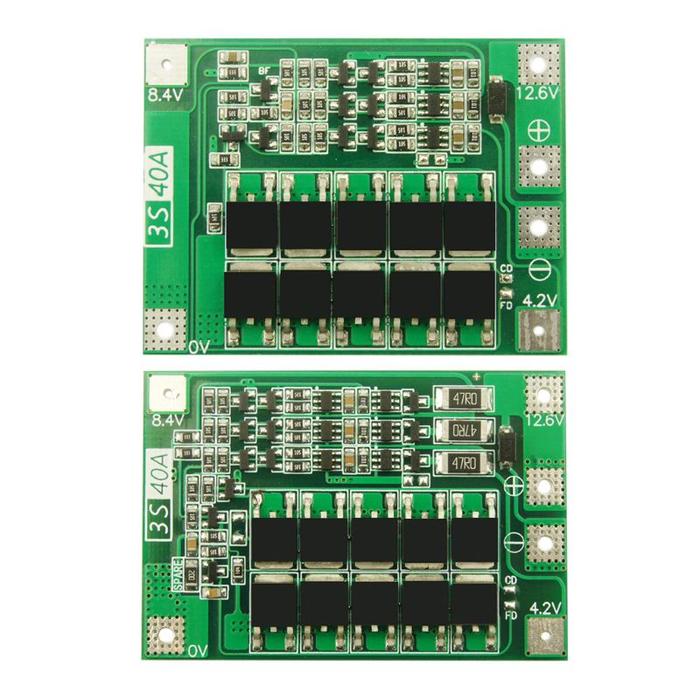3S 40A 18650 Li-Ion Lithium Battery Charger for PROTECTION Board PCB