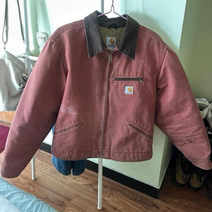 Carhartt detroit jacket salmon vintage second original