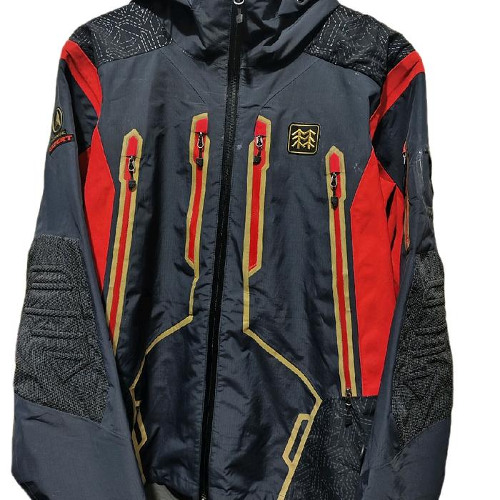 Jaket KOLON Sport Goretex Pro Shell 3 Layer Waterproof Windproof EFEK DAUN TALAS - Outerwear