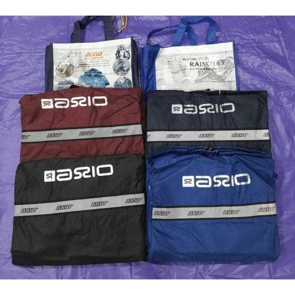 JUAL Jas Hujan AXIO / raincoat Axio 882 silver series / Stelan Axio - Navy