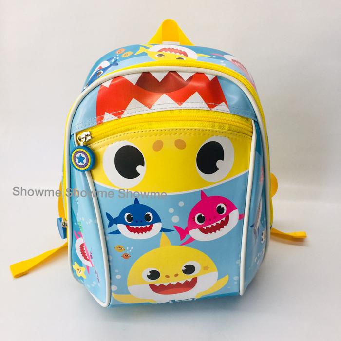 SHOWME TAS ANAK SEKOLAH - TAS RANSEL PAUD PREMIUM GAMBAR BUSA KAKU - KEKAR - KARAKTER - HIU - ROBLOX