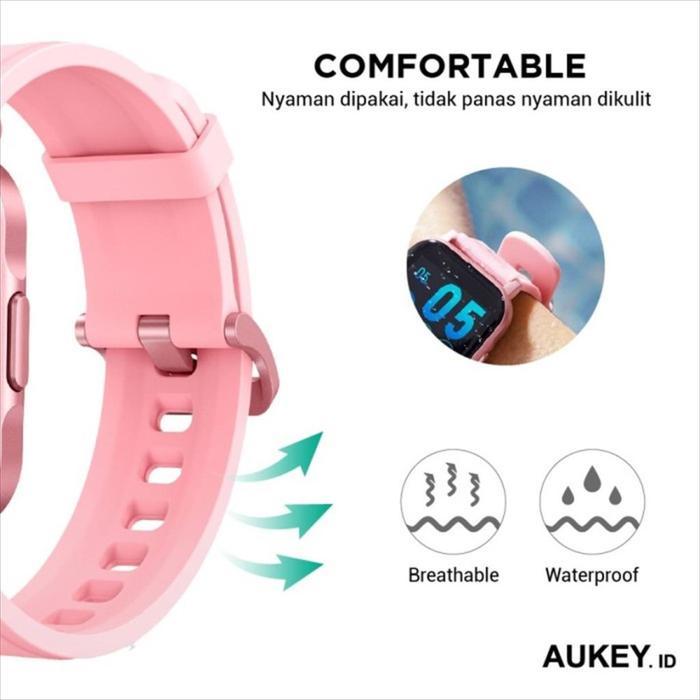 Aukey Smartwatch Strap Pink - 500938
