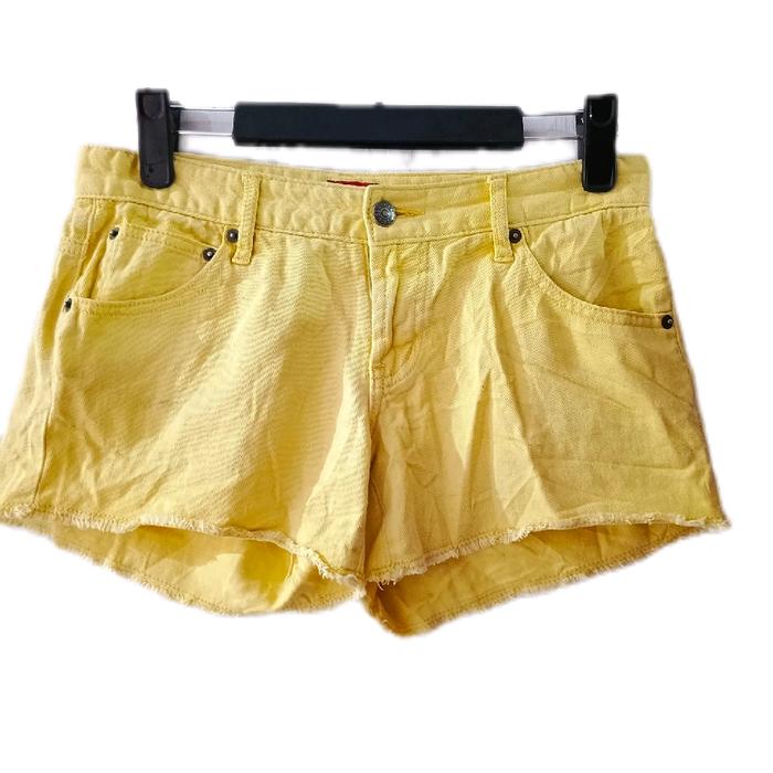 DICKIES Celana Pendek Hotpant Cewek Kuning