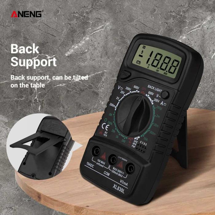 Digital Multimeter Voltage Tester - XL830L