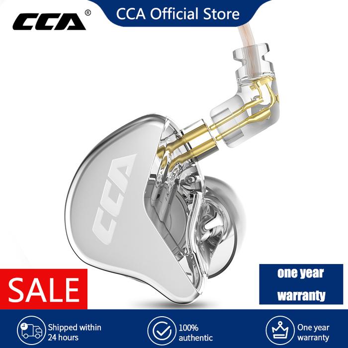 CCA γ Headphone Monitor Headset HiFi Berkabel In-Ear Noise Cancelling