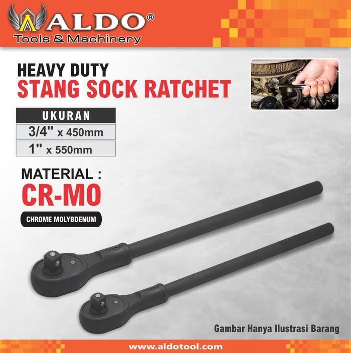 STANG SOK RACHET HEAVY DUTY MERK ALDO