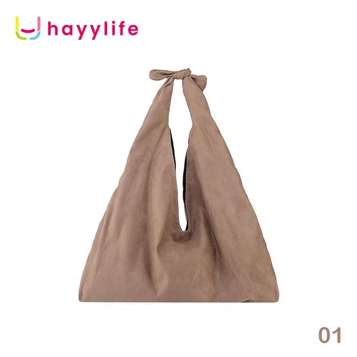 SOOKA Tas Tote Bag Bahu bahan Suede Beludru Wanita HL-FAA805