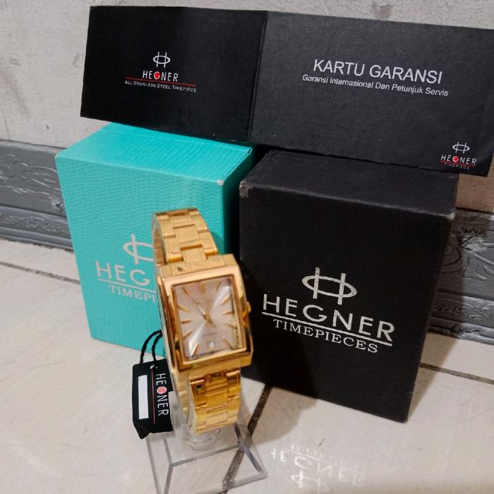 Dijual Murah Jam Tangan Wanita Hegner 1597 L Original Bergaransi Resmi