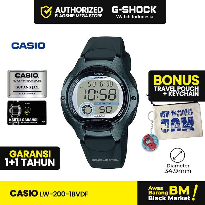 Casio General LW-200-1BVDF LW-200-1B LW-200 LW200 LW 200 Watches