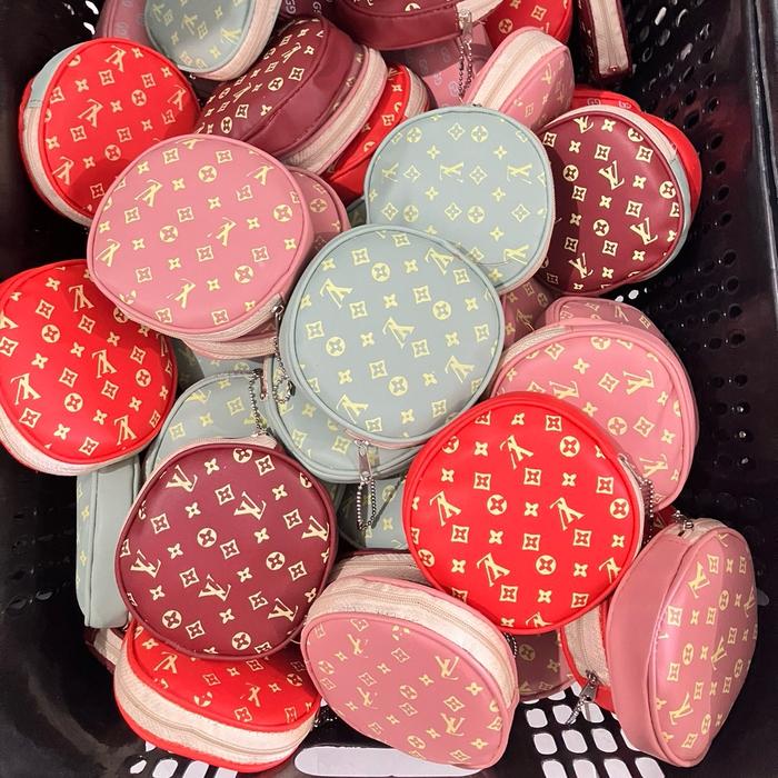Dompet LV / Dompet koin LV Bulat