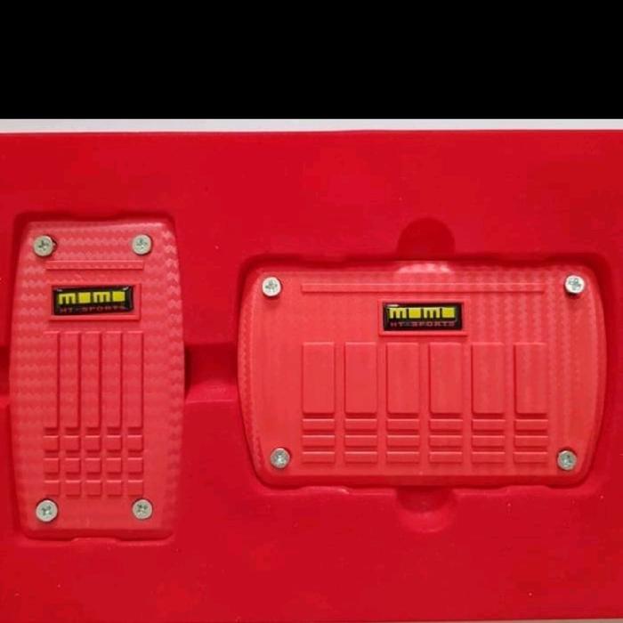 Pedal Mobil / Cover Pedal Mobil / Aksesoris Pedal Mobil AT / Automatic / Matic RED / Merah