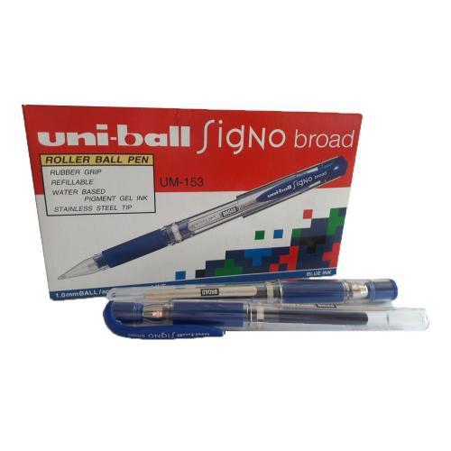 [ PACK ] Ballpoint Pulpen Gel 1,0 - Uniball Signo UM-153 MURAH!