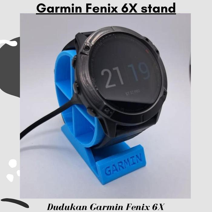 Garmin Fenix 6X stand / Dudukan Garmin Fenix 6X