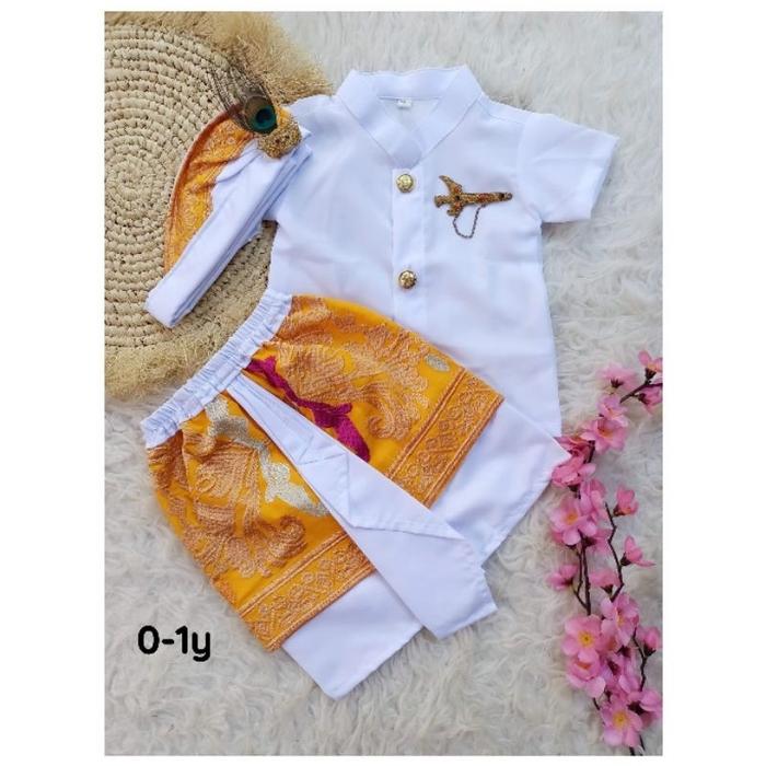 Safari Bayi/ Baju Adat Bayi / Baju Adat Bayi Cwo Bali Low Price
