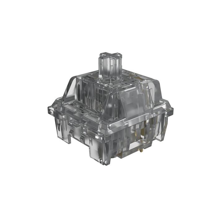 Akko CS Crystal Silver Switch 3 Pin 43gf Linear Switch Full