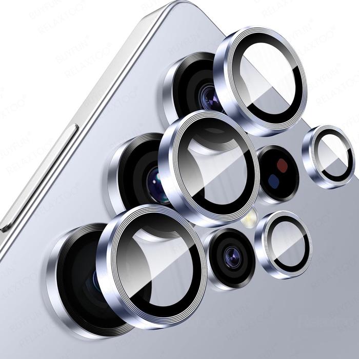 3D Metal lens RIng For Samsung Galaxy S25 Ultra S 25 Plus Camera Protection Cap S25Ultra Lens Temper