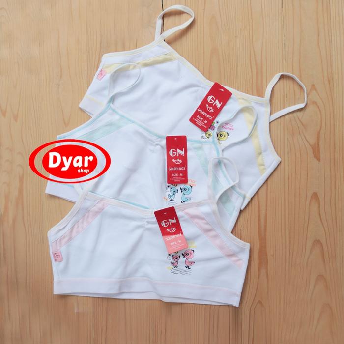 Miniset Golden Nick 440 | Golden Nick Pakaian Dalam Miniset Anak Remaja Sekolah Tali Kecil Gn440 Ber