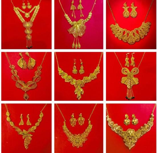 Terlaris kalung dubai lapis emas anti karat/ kalung emas dubai