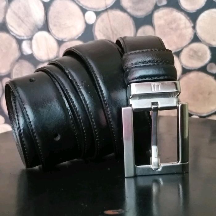 ( size 39 inch - 43 inch ) ikat pinggang Dunhill reversible leather belt