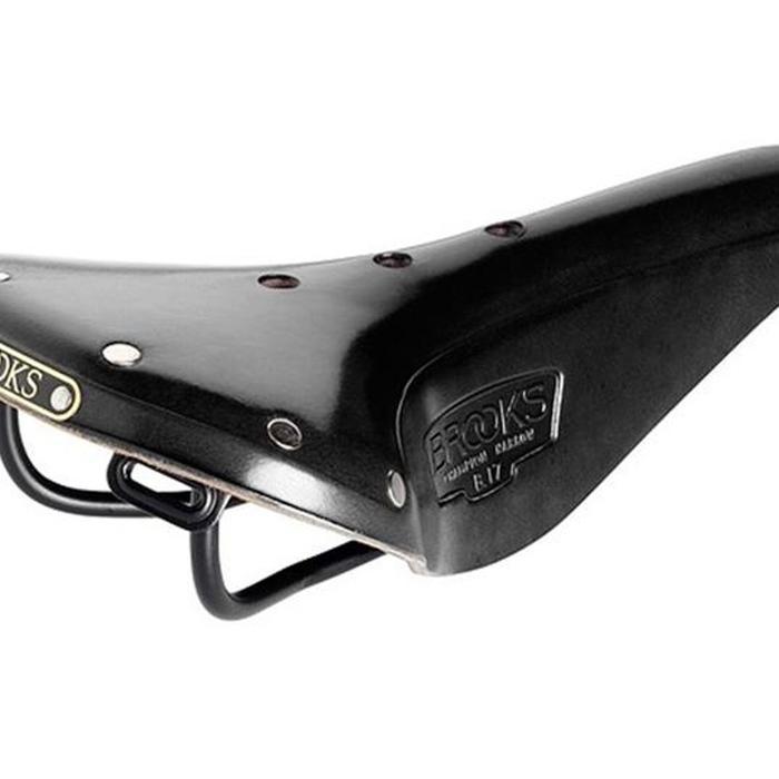 Brooks Leather Saddle B17 Narrow - Black PMJ69 TAD1