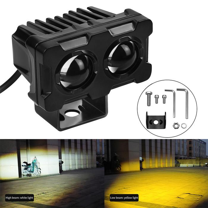 Car Waterproof 40W6000K GM Motorcycle Headlight Lamp LED Bulb DRL