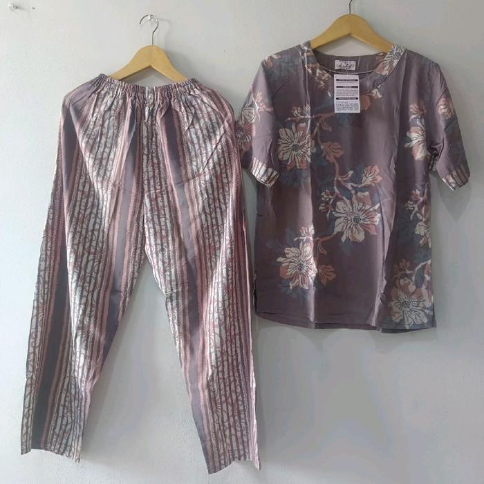 SETELAN BATIK LUZA DEWASA / ONE SET CP BATIK LUZA DEWASA / SETCEL BATIK LUZA DEWASA / CP BATIK L