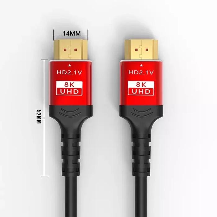 High Speed HDMI Cable 2.1V 4K 120HZ 8K60HZ 48Gbps 3D TV Computer