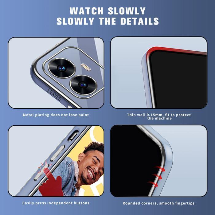 Case Maple Samsung A51 Casing Terbaru Ponsel Case Plating Silikon Promo