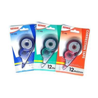 [ LUSIN ] TipeX Correction Pen Tape Kertas - Kenko CT-902 MURAH!