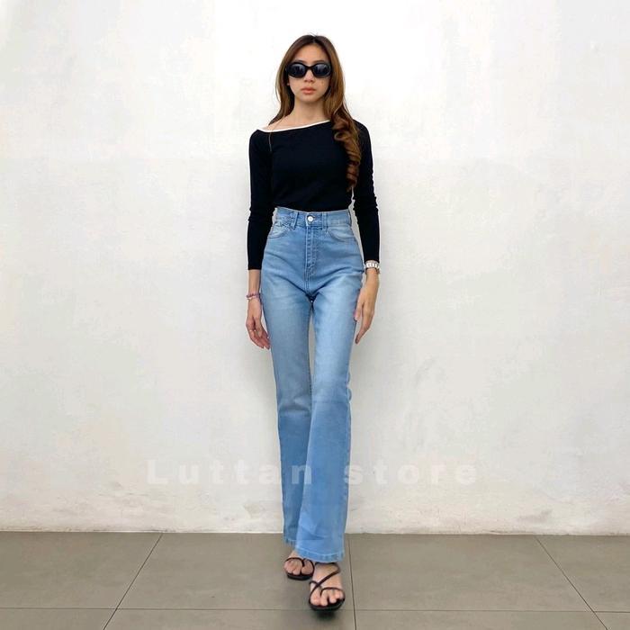 Cloris Cutbray Jeans Luttan