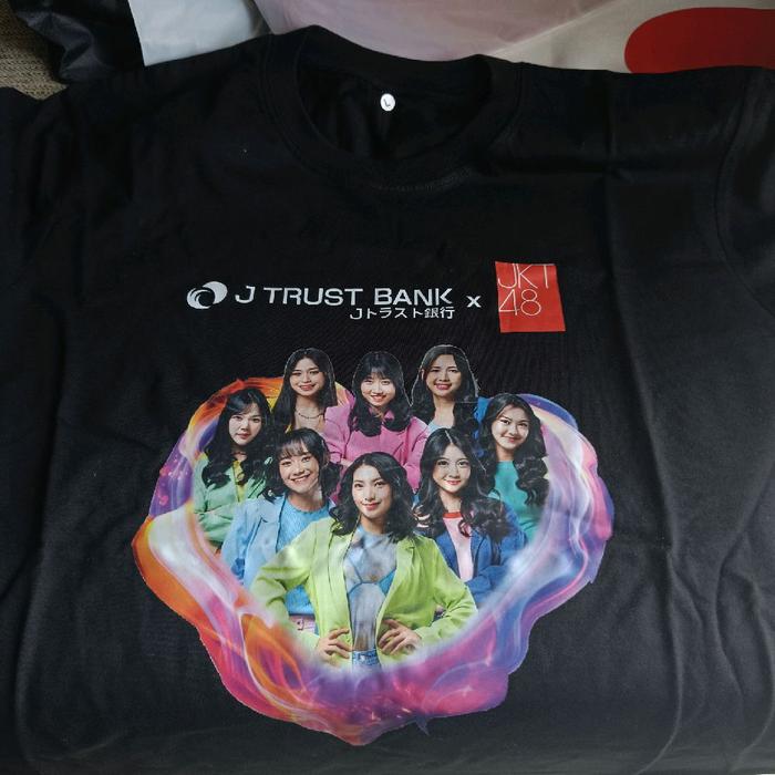 JKT48 x Jtrast bank offical benefit T-shirts L size Fashion