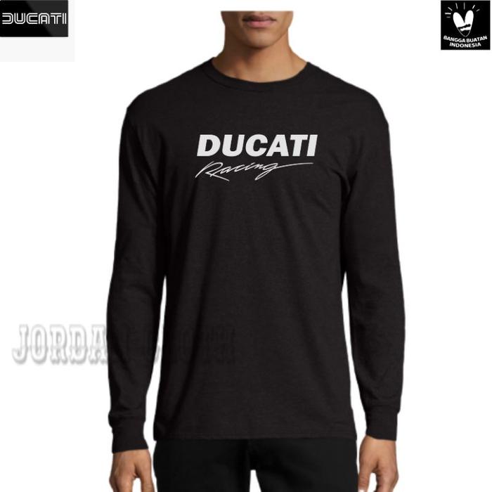 Tshirt Baju Kaos Lengan Panjang Ducati Racing
