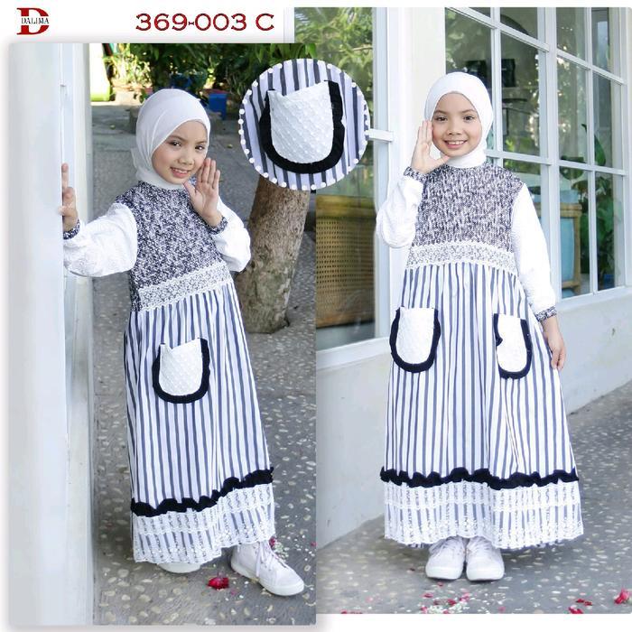 PREMIUM (READY) terjamin Gamis Anak Dalima Kids By Semut Muslim - Baju Anak Muslim terlaris