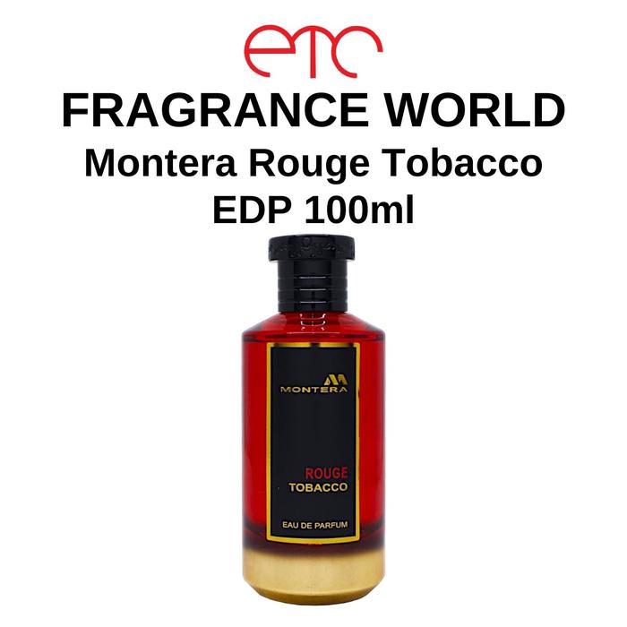 (PROMO) PARFUM MEN FRAGRANCE WORLD MONTERA ROUGE TOBACC0 EDP 100ML FOR MEN PERFUME PRIA