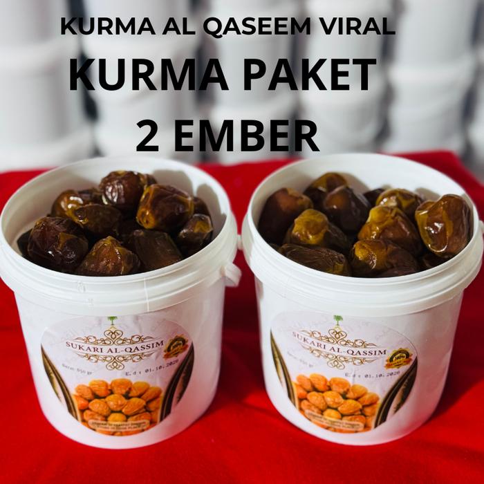 PROMO KURMA PAKET 2 EMBER KURMA AL QASEEM VIRAL