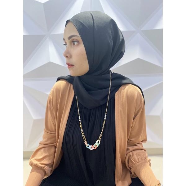 Strap Masker + Konektor Masker Tali masker Hijab Kalung Kacamata 3in1 Chain Rantai Emas