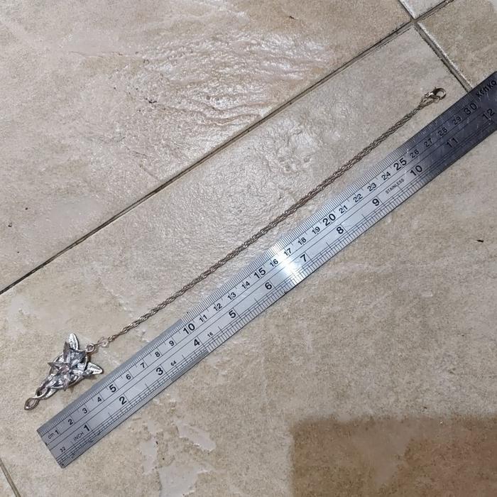 LOTR Kalung Artis Arwen Evenstar Silver 7 Kristal