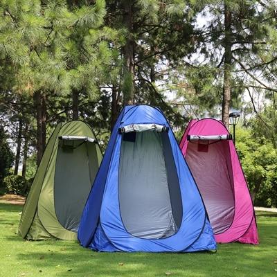 Tenda Toilet Polyester Portable Foldable Toilet Tent