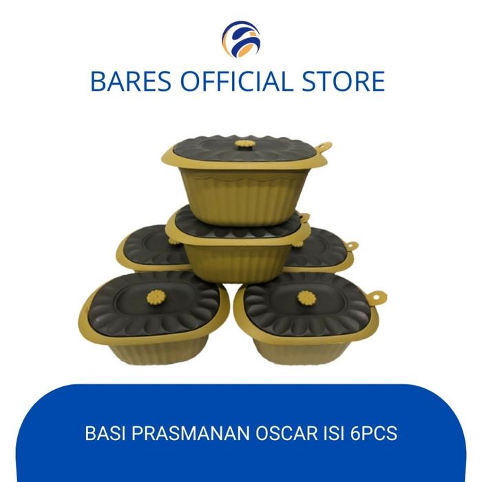 DISKON Basi Prasmanan oscar isi 6pcs + irus 6pcs READY STOCK