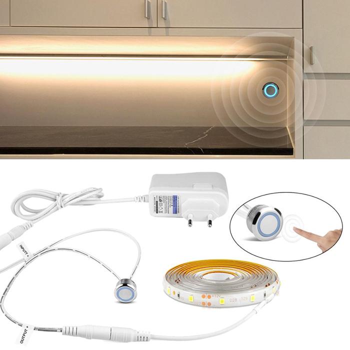 LED Strip Light Dimmable Touch Sensor Control LED Strips 2835 Lamp